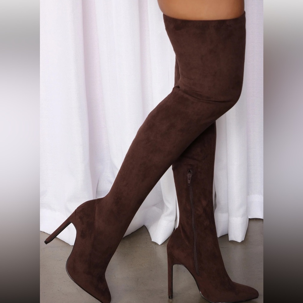 Fashionnova Thigh-High Boots-wide